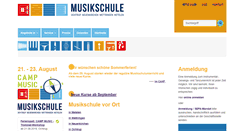 Desktop Screenshot of musikschule-ochtrup.de