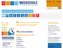 Tablet Screenshot of musikschule-ochtrup.de